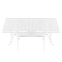 IVF 6 KİŞİLİK DİKDÖRTGEN MASA BEYAZ