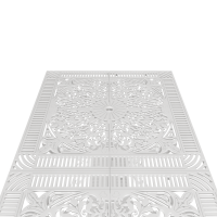 IVF 6 KİŞİLİK DİKDÖRTGEN MASA BEYAZ - Görsel 2