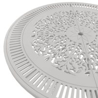 IVF YUVARLAK MASA BEYAZ - Görsel 3