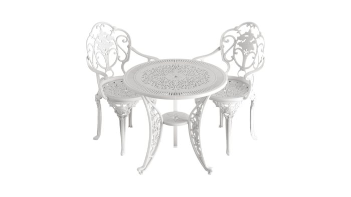 Istanbul Yuvarlak Masa Ø75 2'li Isparta Sandalye - Görsel 1