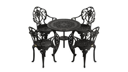 Istanbul Yuvarlak Masa Ø75 4'lü Isparta Sandalye