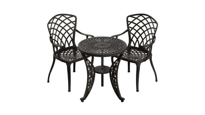 FISKOS-HITIT-SIYAH-2LI-1.jpg Istanbul Yuvarlak Masa Ø60 2'li Hitit Sandalye - Görsel 1