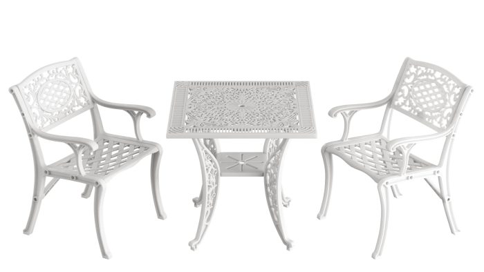 Istanbul Kare Masa 2'li Cunda Sandalye - Görsel 1