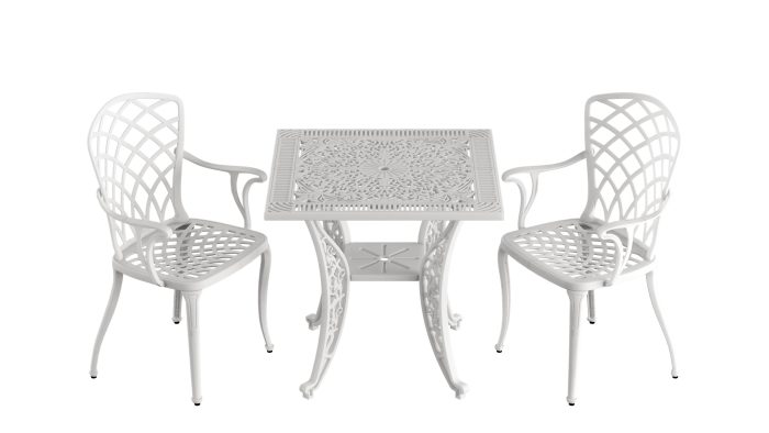 Istanbul Kare Masa 2'li Hitit Sandalye - Görsel 1