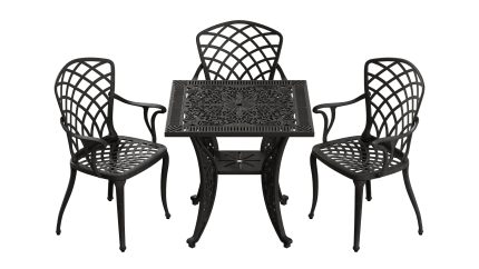 Istanbul Kare Masa 3'lü Hitit Sandalye