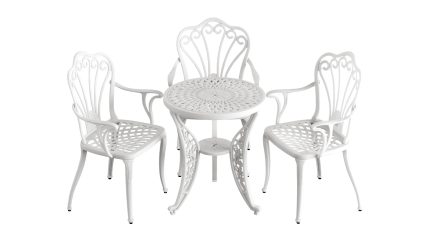 Istanbul Yuvarlak Masa Ø60 3'lü Istanbul Sandalye