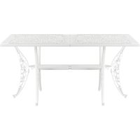 IVF 6 KİŞİLİK DİKDÖRTGEN MASA BEYAZ - Görsel 3