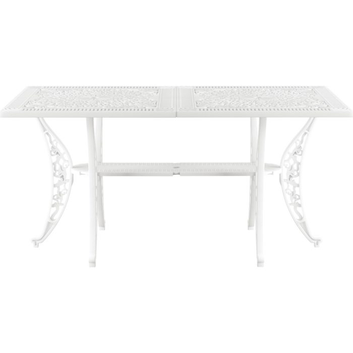 IVF 6 KİŞİLİK DİKDÖRTGEN MASA BEYAZ - Görsel 3