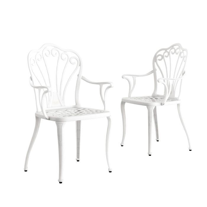 IVF BEYAZ FİSKOS MASA + 2'Lİ ISTANBUL SANDALYE TAKIMI - Görsel 4