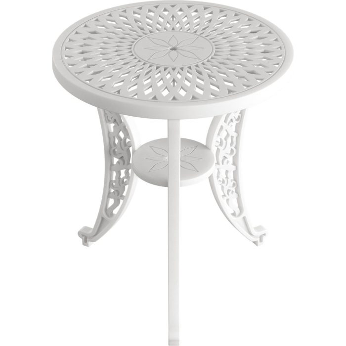 IVF BEYAZ FİSKOS MASA + 3'LÜ ISPARTA SANDALYE TAKIMI - Görsel 2