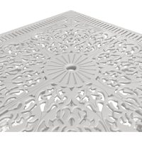 IVF BEYAZ KARE MASA + 4'LÜ ISPARTA SANDALYE TAKIMI - Görsel 3