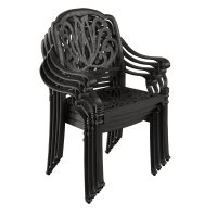 IVF BURSA SANDALYE SİYAH - Görsel 5