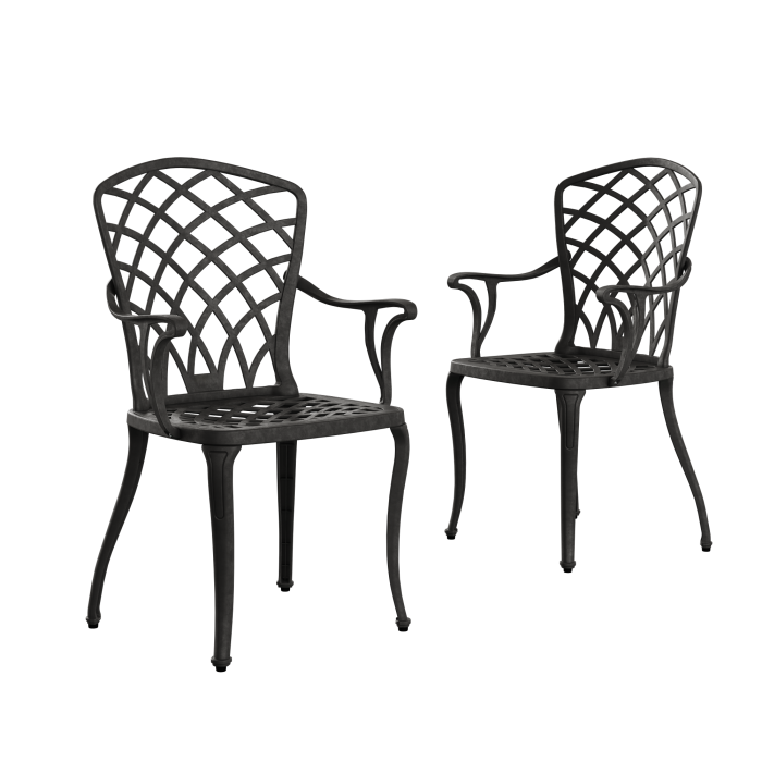 IVF SİYAH DİKDÖRTGEN MASA + 4'LÜ HİTİT SANDALYE TAKIMI - Görsel 4