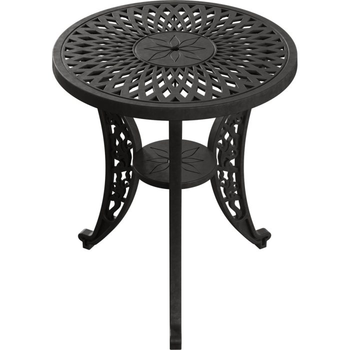 IVF SİYAH FİSKOS MASA + 2'Lİ ISPARTA SANDALYE TAKIMI - Görsel 3