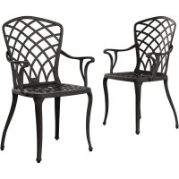 IVF SİYAH FİSKOS MASA + 3'LÜ HİTİT SANDALYE TAKIMI - Görsel 4