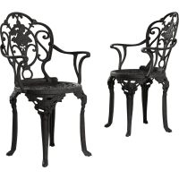 IVF SİYAH  FİSKOS MASA + 3'LÜ ISPARTA SANDALYE TAKIMI - Görsel 4