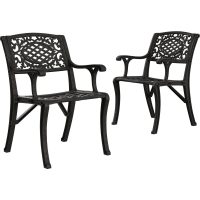 IVF SİYAH  KARE MASA + 2'Lİ CUNDA SANDALYE TAKIMI - Görsel 4