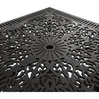 IVF SİYAH KARE MASA + 2'Lİ ISPARTA SANDALYE TAKIMI - Görsel 3