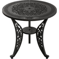 IVF SİYAH YUVARLAK MASA + 2'Lİ ISTANBUL SANDALYE TAKIMI - Görsel 3